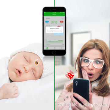Household Thermometer Fever Patch with APP Fever Alerts